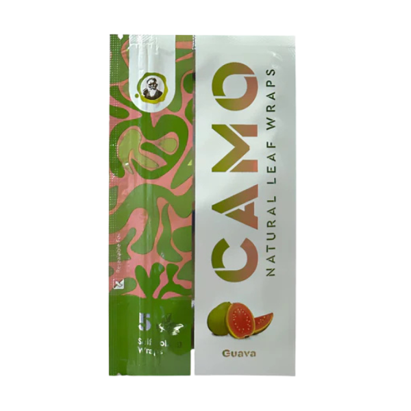 CAMO Natural Leaf Wrap 5pk / Guava